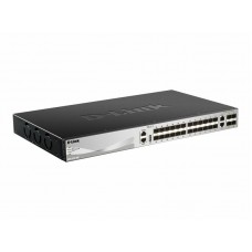 Switch D-Link DGS-3130-30S/E: Switch L3 Stackable com 24 Portas SFP