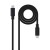 Cabo Nanocable USB 3.2 Gen2x2 - 20Gbps, 5A/100W, 4K/60Hz, USB-C Macho/USB-C Macho, 3m, Preto sem_imagem