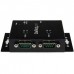 StarTech.com USB to Serial Adapter - 2 Port - Wall Mount - Din Rail Clips - Industrial - COM Port Retention - FTDI - DB9 (ICUSB2322I) - Adaptador serial - USB 2.0 - RS-232 x 2 - preto