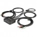 StarTech.com 2 Port HDMI KVM Switch, 4K 60Hz, Compact Dual Port UHD/Ultra HD USB Desktop KVM Switch with Integrated 4ft Cables & Audio, Bus Powered & Remote Switching, MacBook ThinkPad - SV211HDUA4K StarTech.com 2 Port HDMI KVM Switch, 4K 60Hz, Compact Dual Port UHD/Ultra HD USB Desktop KVM Switch with Integrated 4ft Cables & Audio, Bus Powered & Remote Switching, MacBook ThinkPad - SV211HDUA4K