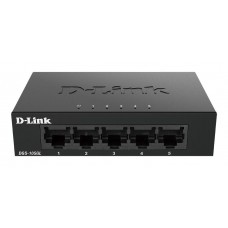 D-Link DGS 105GL - Interruptor - sem gestão - 5 x 10/100/1000 - desktop