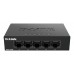 D-Link DGS 105GL - Interruptor - sem gestão - 5 x 10/100/1000 - desktop