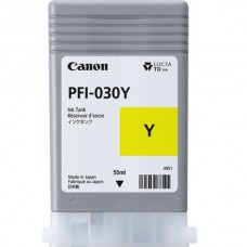 Cartucho Tinta Amarillo Canon Pfi-030 Amarillo/55ml/ Compatible Plotter Canon Ta-20, Ta-30