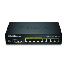 D-link 8-port 10/100/1000Mbps Desktop Switch w/ 4 PoE Ports (D-Link Assist - Categoria C)
