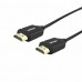 StarTech.com StarTech.com Premium Certified High Speed HDMI 2.0 Cable with Ethernet - 1.5ft 0.5m - HDR 4K 60Hz - 20 inch Short HDMI Male to Male Cord (HDMM50CMP) - Cabo HDMI com Ethernet - HDMI macho para HDMI macho - 50 cm - preto - para P/N: KITBXD