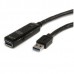 StarTech.com 32.8 ft Active USB 3.0 Extension Cable with AC Power Adapter - Shielded - Male to Female USB USB 3.1 Gen 1 Type A (5Gbps) Extender (USB3AAEXT10M) - Cabo de extensão USB - USB Tipo A (M) para USB Tipo A (F) - USB 3.0 - 10 m - activo - pre