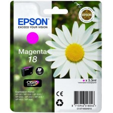 Epson Tinteiro Magenta Série 18 Margarida Tinta Claria Home (c/alarme RF+AM)