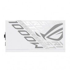 Fonte de Alimentação ASUS ROG Strix 1000W Gaming White Edition: 1000W, 80 PLUS Platinum, Modular, Branca