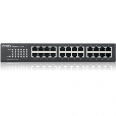Switch Ethernet Zyxel GS1100-24E V3 - 24 Portas, Gigabit Ethernet, Montagem em Rack