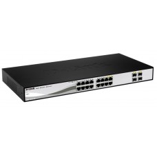 D-link 16-Port 10/100/1000Mbps Gigabit Smart Switch + 4 combo 1000BaseT/SFP - D-link 16-Port 10/100/1000Mbps Gigabit Smart Switch + 4 combo 1000BaseT/SFP -
