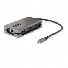 StarTech.com USB-C Multiport Adapter, 4K 60Hz HDMI/DP Video, 3-Port USB Hub, 100W Power Delivery Pass-Through, GbE, USB Type-C Travel Dock w/ Charging, 1ft/30cm Wrap-Around Cable - DKT31CDHPD3 StarTech.com USB-C Multiport Adapter, 4K 60Hz HDMI/DP Video, 3-Port USB Hub, 100W Power Delivery Pass-Through, GbE, USB Type-C Travel Dock w/ Charging, 1ft/30cm Wrap-Around Cable - DKT31CDHPD3