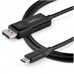 StarTech.com 3ft/1m USB C to DisplayPort 1.4 Cable 8K 60Hz/4K, Bidirectional DP to USB-C or USB-C to DP Reversible Video Adapter Cable, HBR3/HDR/DSC, USB Type C/Thunderbolt 3 Monitor Cable - 8K USB-C to DP Cable (CDP2DP141MBD) - Cabo DisplayPort - 24