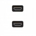 Cabo Nanocable HDMI 2.0: 4K@60Hz, 18Gbps, 0.5m, Preto