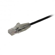 Cabo Ethernet Startech Cat6 Slim 0,5m, Preto Cabo Ethernet Startech Cat6 Slim 0,5m, Preto