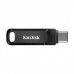 SanDisk Ultra Dual Drive Go - drive flash USB - 128 GB - SDDDC3-128G-G46