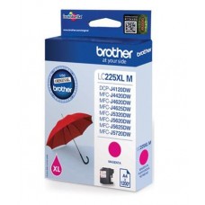 Tinteiro BROTHER LC225XLMBP Magenta 1,2k - DCP-J4120DW, MFC-J4420DW/4620DW/5x20DW