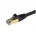 Cabo de Rede StarTech Cat6a, 2m, Preto