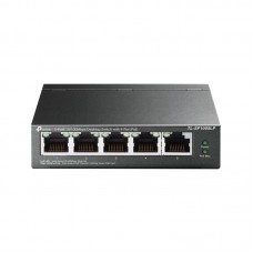 TP-LINK 5-Port 10/100 Mbps Desktop Switch with 4-Port PoE, PORT: 4× 10/100 Mbps PoE Ports, 1× 10/100 Mbps Non-PoE Port