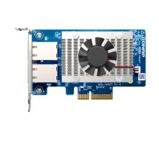 Placa de Rede QNAP QXG-10G2T: 10GBASE-T, 2 Portas Placa de Rede QNAP QXG-10G2T: 10GBASE-T, 2 Portas