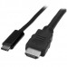 Adaptador Startech CDP2HDMM1MB USB-C para DisplayPort