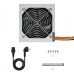 Tooq Ecopower Ii Fuente de Alimentacion 500w Atx 1.3 12v - Pfc Activo - Ventilador Silencioso 120mm
