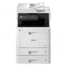 Brother MFC-L8690CDWLT - Impressora multifunções laser cores profissional de alta velocidade, com WiFi e funções em frente e verso, Impressora, Copiadora, Scanner, Fax