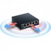 Switch Gigabit D-Link DGS-1005P de 5 Portas