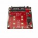 StarTech.com Adaptador de disco M.2 de duas ranhuras para SATA para baía de disco de 2,5 StarTech.com Adaptador de disco M.2 de duas ranhuras para SATA para baía de disco de 2,5