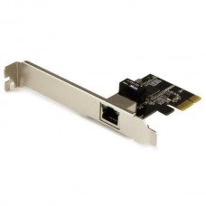 StarTech.com Placa de rede Gigabit Ethernet de 1 porta - PCI Express, Intel I210 NIC - Adaptador de rede - PCIe baixo perfil - 1GbE - 1000Base-T - preto