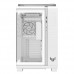 Caixa Asus TUF Gaming GT502 Horizon TG ARGB White: Midi Tower, ARGB, Branca, com 3 ventoinhas laterais