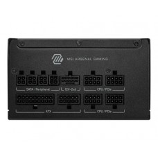 Fonte de Alimentação MSI MAG A850GLS PCIE5, 850W, 80 PLUS Gold, Modular