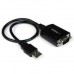 Cabo Startech ICUSB2321X Conversor Serial DB-9 Macho para USB 2.0 Macho - 30cm