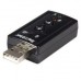 Placa de Som StarTech.com ICUSBAUDIO7 - Externa - USB - 2 Canais Placa de Som StarTech.com ICUSBAUDIO7 - Externa - USB - 2 Canais