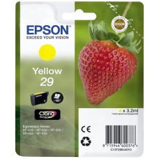 Tinteiro EPSON 29 Amarelo + Alarme RF - Expression Home XP-255/257/352/355/452/455 Tinteiro EPSON 29 Amarelo + Alarme RF - Expression Home XP-255/257/352/355/452/455