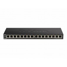 D-Link DGS 1016S - interruptor - 16 portas - sem gestão - DGS-1016S/E D-Link DGS 1016S - interruptor - 16 portas - sem gestão - DGS-1016S/E