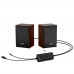 Genius - SP-HF380BT Wood Speakers USB-powered speakers