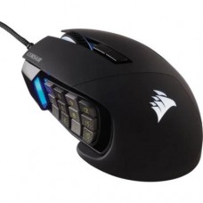 Rato Corsair Gaming Scimitar Elite Wireless, Preto, 18000 DPI, 17 Botões