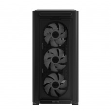 Caixa Asus A23 Plus TG ARGB Black: micro ATX, Mini-ITX, 3x120mm, Vidro Temperado