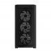 Caixa Asus A23 Plus TG ARGB Black: micro ATX, Mini-ITX, 3x120mm, Vidro Temperado