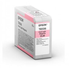 Epson SINGLEPACK VIVID LIGHT MAGENTA T85060N ULTRACHROME HD INK 80ML