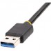 StarTech.com USB to Ethernet Adapter, USB 3.0 to 10/100/1000 Gigabit Ethernet LAN Converter for Laptops, 1ft (30cm) Attached Cable, USB to RJ45 Adapter, USB NIC Adapter, Ethernet Dongle - USB31000S2 StarTech.com USB to Ethernet Adapter, USB 3.0 to 10/100/1000 Gigabit Ethernet LAN Converter for Laptops, 1ft (30cm) Attached Cable, USB to RJ45 Adapter, USB NIC Adapter, Ethernet Dongle - USB31000S2