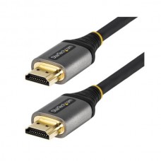 StarTech.com 20in (0.5m) Premium Certified HDMI 2.0 Cable with Ethernet, High-Speed Ultra HD 4K 60Hz HDMI Cable HDR10, ARC, HDMI Cord For Ultra HD Monitors, TVs, Displays, w/ TPE Jacket - Durable HDMI Video Cable (HDMMV50CM) - Alta Velocidade Premium