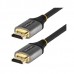 StarTech.com 20in (0.5m) Premium Certified HDMI 2.0 Cable with Ethernet, High-Speed Ultra HD 4K 60Hz HDMI Cable HDR10, ARC, HDMI Cord For Ultra HD Monitors, TVs, Displays, w/ TPE Jacket - Durable HDMI Video Cable (HDMMV50CM) - Alta Velocidade Premium
