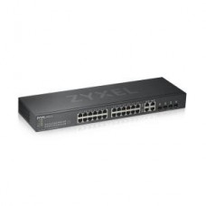Switch de Rede Zyxel GS1920, 24 Portas Gigabit, Gerenciável