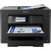 Epson WorkForce WF-7840DTWF - Impressora multi-funções - a cores - jacto de tinta - A3 (297 x 420 mm) (original) - A3 (media) - até 25 ppm (impressão) - 550 folhas - 33.6 Kbps - USB 2.0, LAN, Wi-Fi(n), host USB