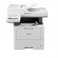 Brother MFC-L6710DW - Impressora multifunções laser monocromática de alta produtividade, duplex automático 4 em 1, rede cablada e WiFi. Impressora | Copiadora | Scanner | Fax. Bandeja 520 folhas - Velocidade 50 ppm - Conexão móvel e cloud