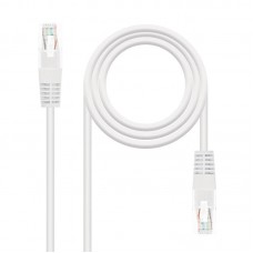 Cabo de Rede Nanocable 10.20.0110-W: Cat5e, 10m, Branco