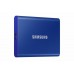 SSD Portátil Samsung T7 1TB Azul: NVMe, 1050 MB/s leitura, 1000 MB/s escrita, USB 3.2 Gen 2