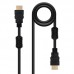 Cabo HDMI Nanocable 3m V1.4: Alta Velocidade, 4K, 120Hz, com Ferritas Cabo HDMI Nanocable 3m V1.4: Alta Velocidade, 4K, 120Hz, com Ferritas