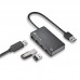 Hub USB 2.0 NGS IHUB4TINY - 4 Portas, 480Mbps, Preto